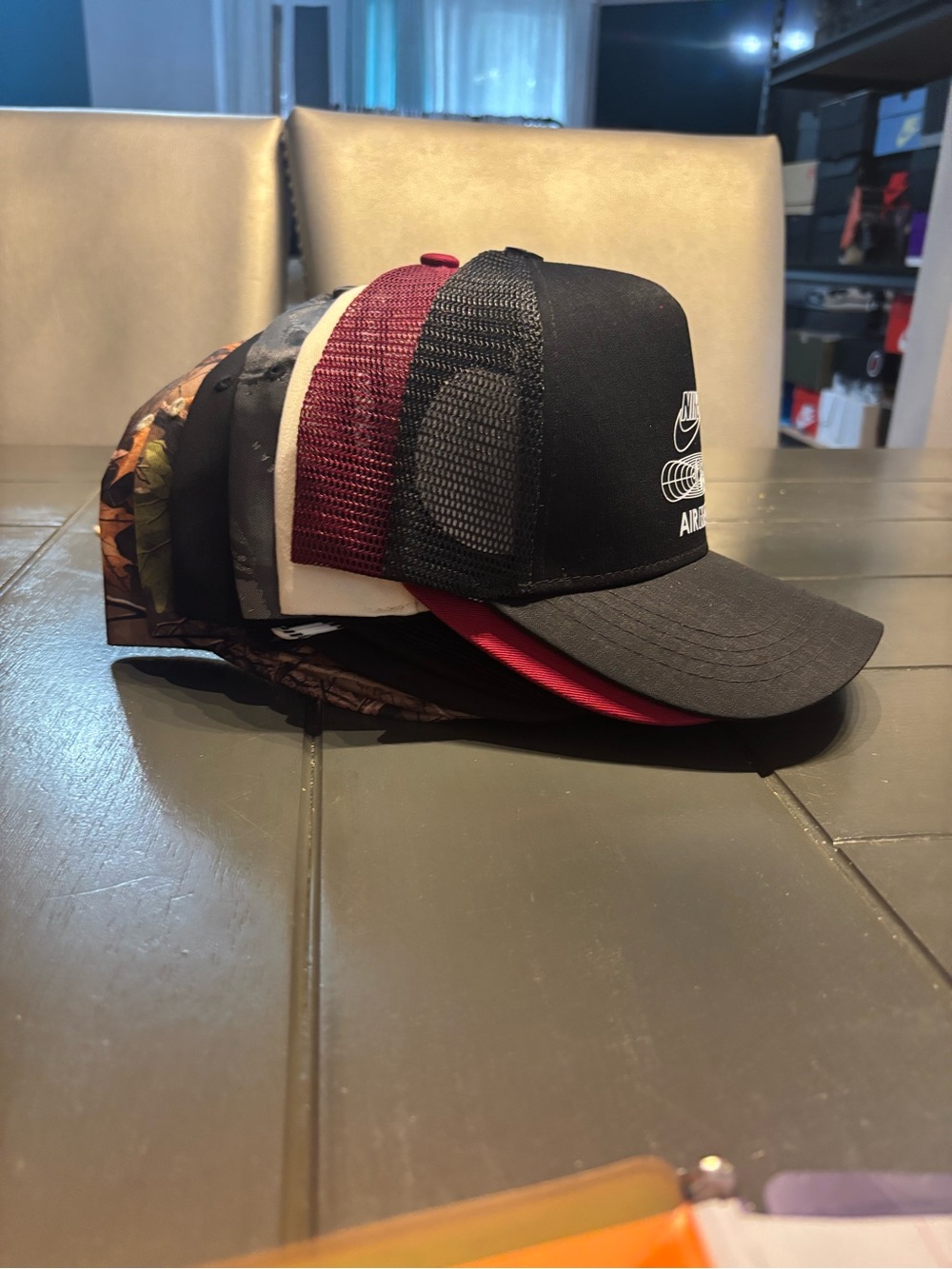 Hats- $45 each; some are 1:1